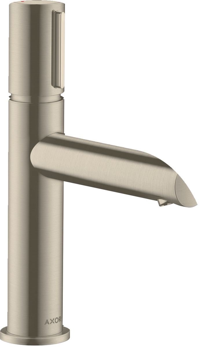 HANSGROHE AXOR Uno Select 110 umyvadlová baterie s výsuvným odpadem #45010820 - kartáčovaný nikl