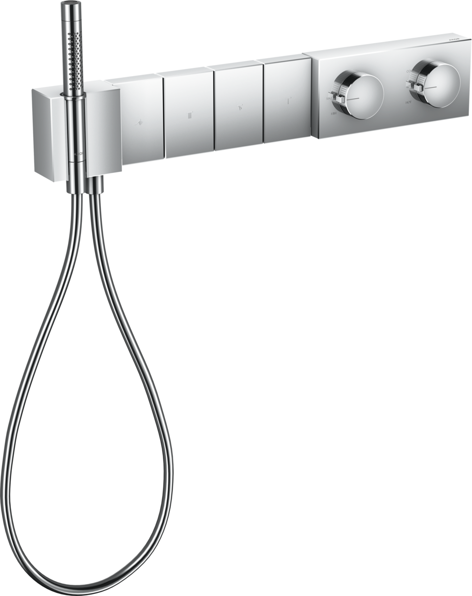 HANSGROHE AXOR Edge termostat Select 610/100 pod omítku, 4 funkce #46720000 - chrom