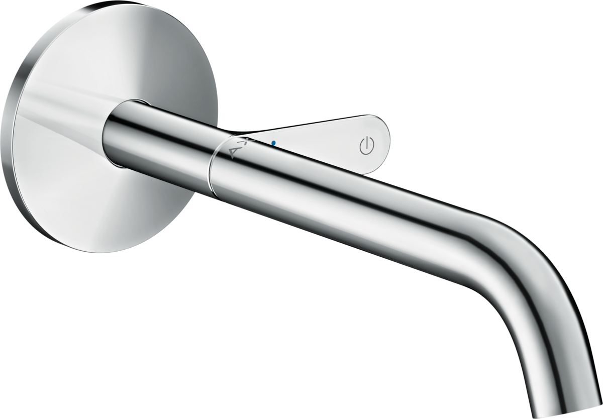 HANSGROHE AXOR One umyvadlová baterie pod omítku montáž na stěnu Select s výtokem 220 mm #48112000 - chrom