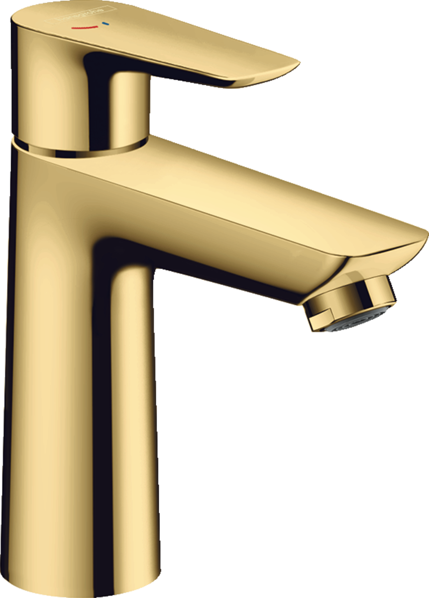 HANSGROHE Talis E umyvadlová baterie 110 CoolStart bez výpusti #71714990 - leštěný vzhled zlata