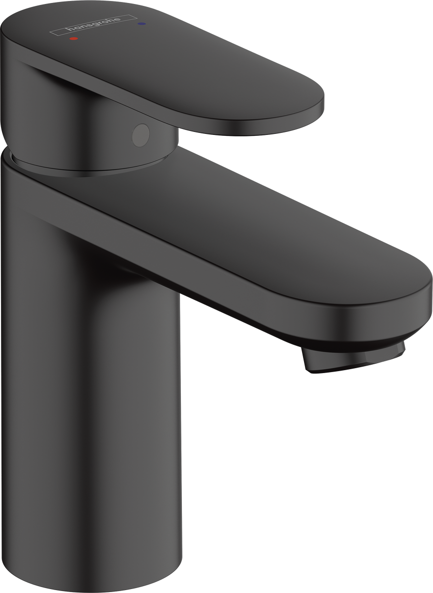 HANSGROHE Vernis Blend Páková umyvadlová baterie 100 s odtokovou soupravou s táhlem #71551670 - matná černá