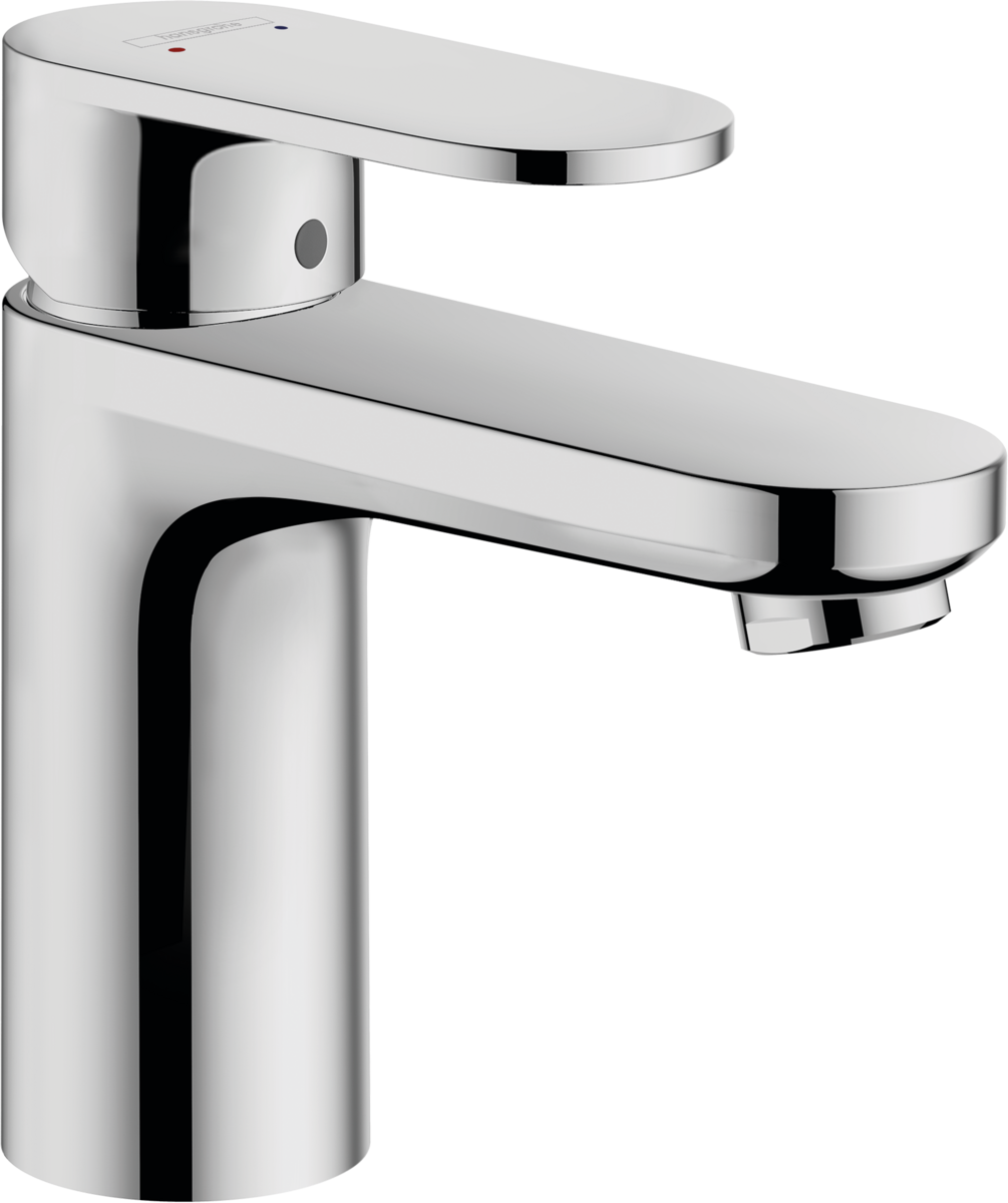 HANSGROHE Vernis Blend Páková umyvadlová baterie 100 s kovovou odtokovou soupravou s táhlem chrom 71559000