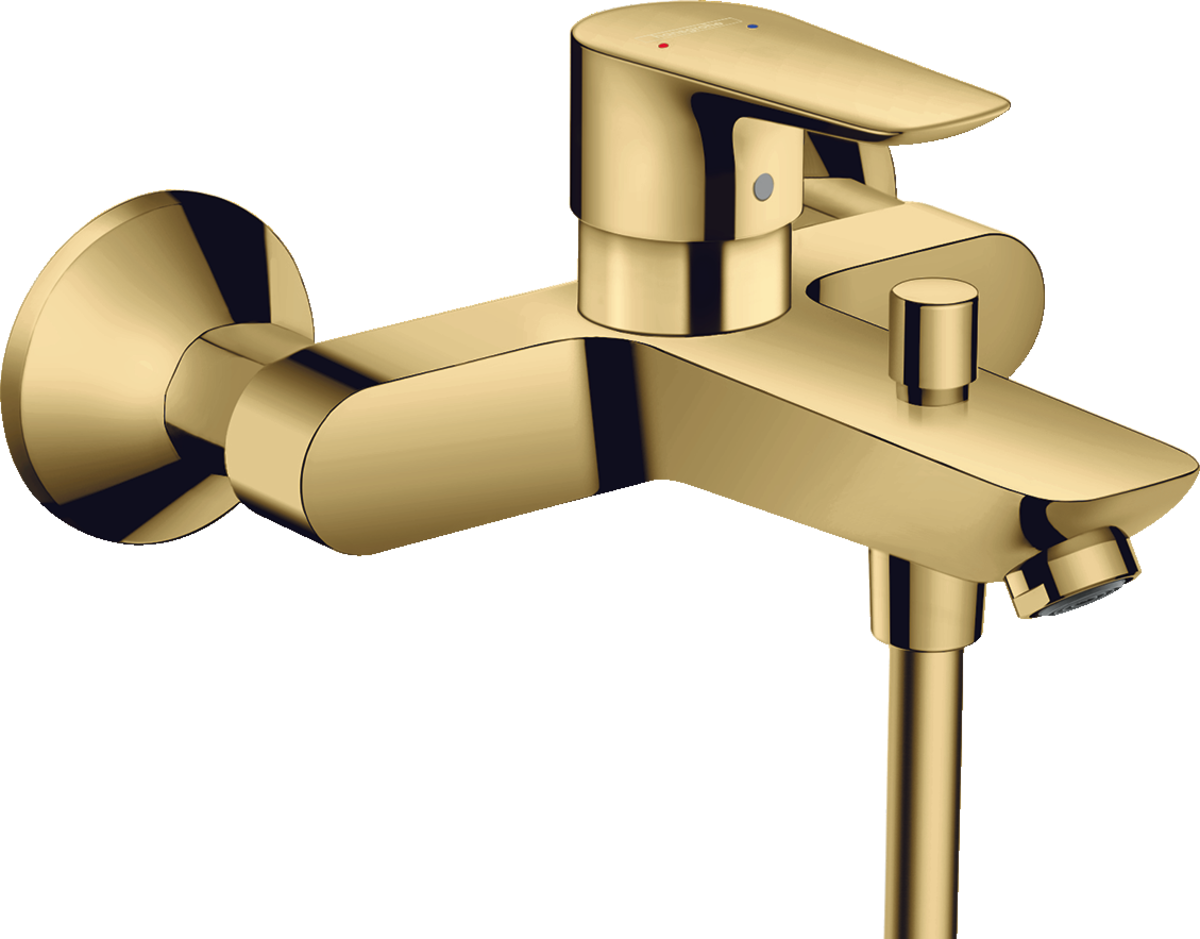 HANSGROHE Talis E vanová baterie na stěnu #71740990 - leštěný vzhled zlata