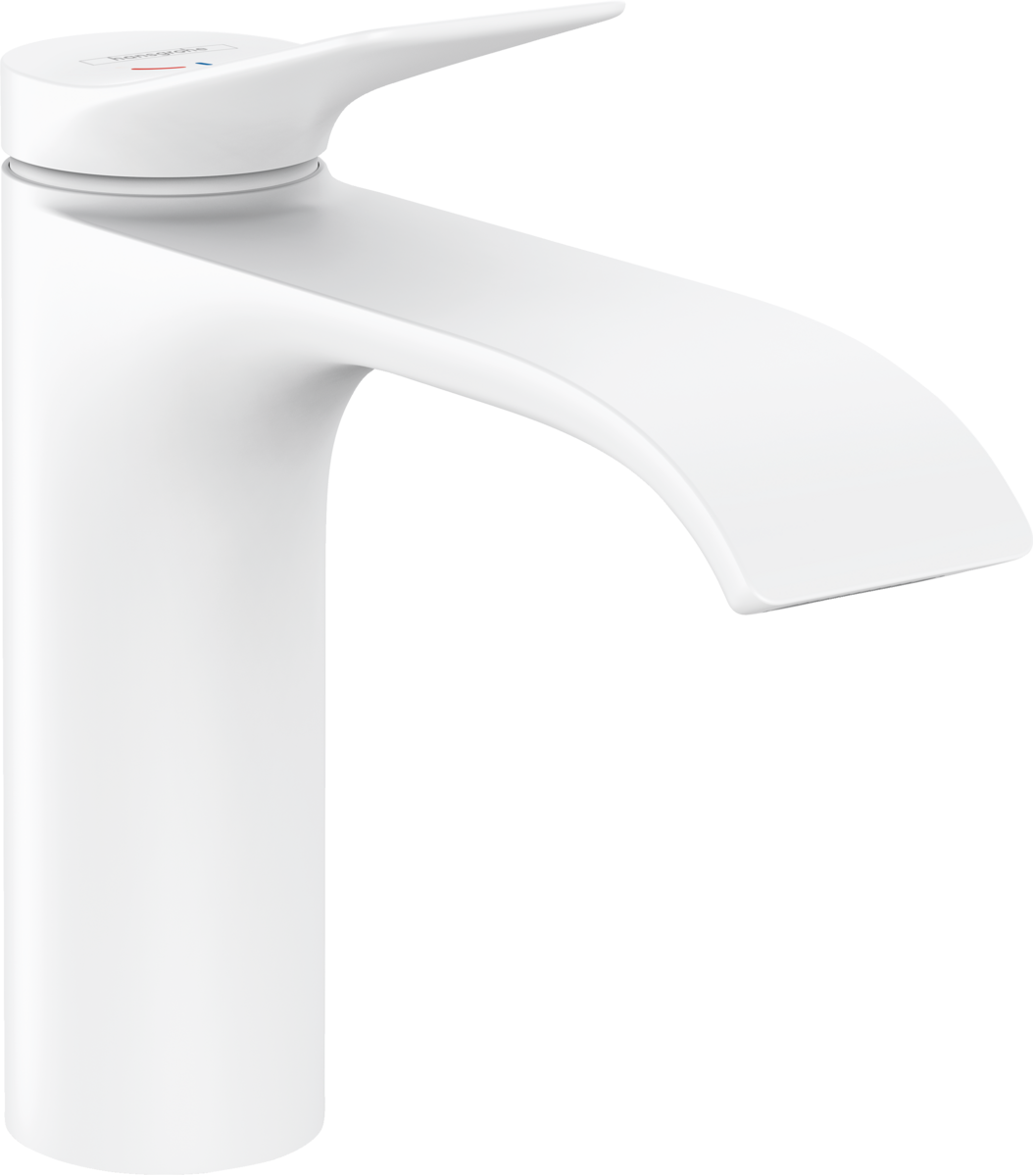 HANSGROHE Vivenis Páková umyvadlová baterie 110 CoolStart s odtokovou soupravou s táhlem #75023700 - matná bílá