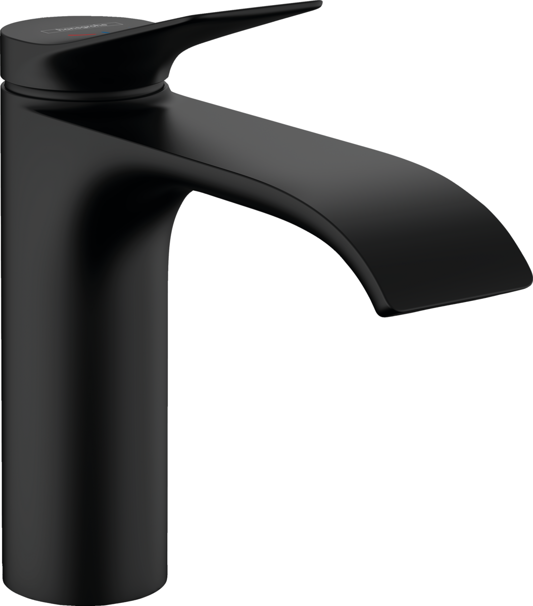 HANSGROHE Vivenis Páková umyvadlová baterie 110 CoolStart bez odtokové soupravy #75024670 - matná černá