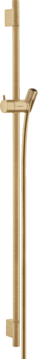 HANSGROHE Unica Sprchová tyč S Puro 90 cm se sprchovou hadicí Isiflex 160 cm #28631140 - kartáčovaný bronz