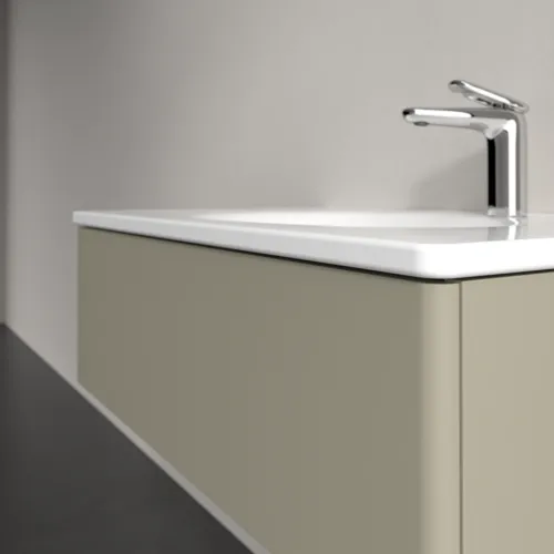 VILLEROY BOCH Toaletní skříňka Antao, 1 zásuvka, 788 x 256 x 496 mm, přední strana bez konstrukce, matný lak Stone Grey #K01000HK, obrázek 6