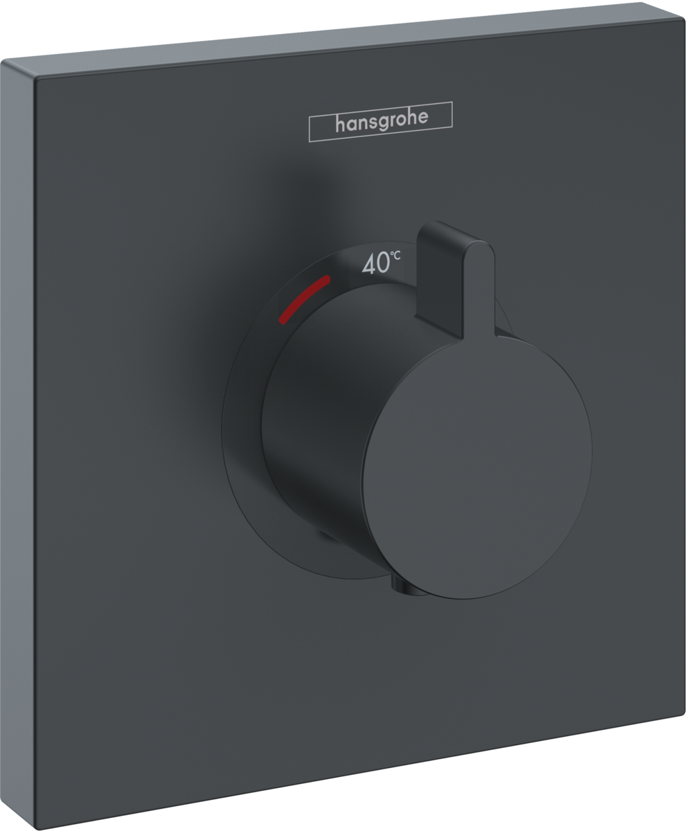 HANSGROHE ShowerSelect termostat HighFlow podom., vrchní sada #15760670 - černá mat
