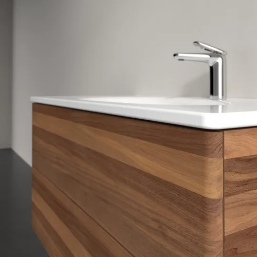 VILLEROY BOCH Toaletní skříňka Antao, 2 výsuvy, 988 x 504 x 496 mm, přední strana bez konstrukce, teplý ořech #K05000HM, obrázek 5