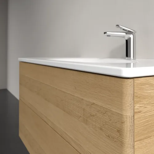 VILLEROY BOCH Toaletní skříňka Antao, 2 výsuvy, 988 x 504 x 496 mm, přední strana bez konstrukce, medový dub #K05000HN, obrázek 5