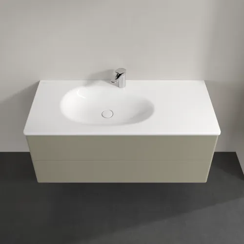 VILLEROY BOCH Toaletní skříňka Antao, 2 výsuvy, 1188 x 504 x 492 mm, přední strana bez konstrukce, matný lak Stone Grey #K06000HK, obrázek 5