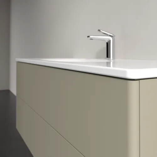 VILLEROY BOCH Toaletní skříňka Antao, 2 výsuvy, 1188 x 504 x 492 mm, přední strana bez konstrukce, matný lak Stone Grey #K06000HK, obrázek 6