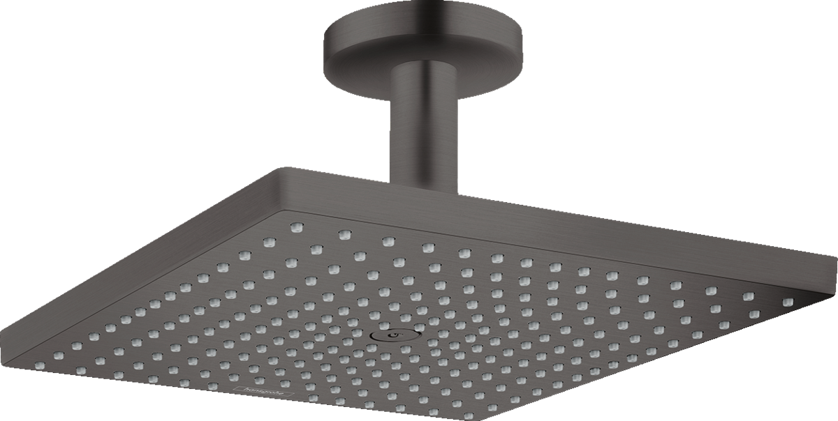 HANSGROHE Raindance E horní sprcha 300 1jet se stropním přip. #26250340 - chrom černý kartáčovaný