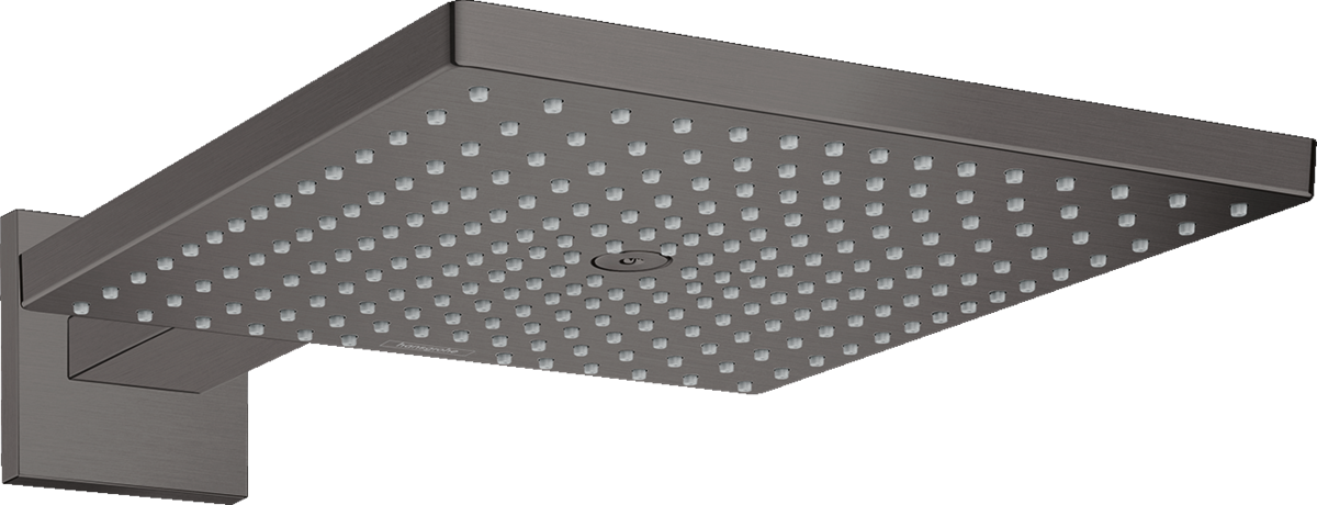 HANSGROHE Raindance E horní sprcha 300 1jet se sprchovým ramenem #26238340 - chrom černý kartáčovaný