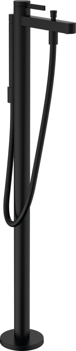 HANSGROHE Finoris vanová baterie volně stojící na podlaze #76445670 - černá mat