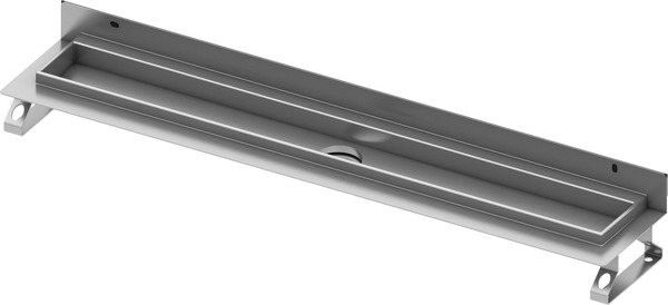 TECE TECEdrainline shower channel with wall upstand and Seal System sealing tape, 700 mm #600701