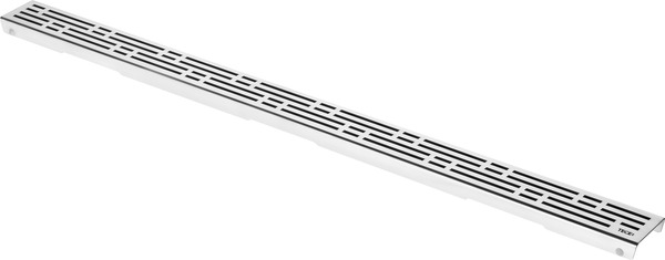 TECE TECEdrainline design grate "basic", polished stainless steel, 700 mm #600710