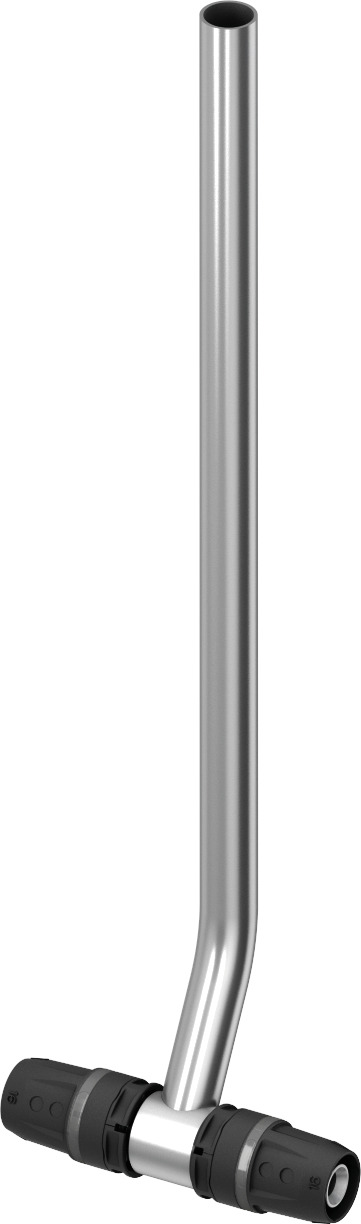 TECE TECElogo-Push radiator mounting Tee 16 x 15 mm Cu, 300 mm #8740403