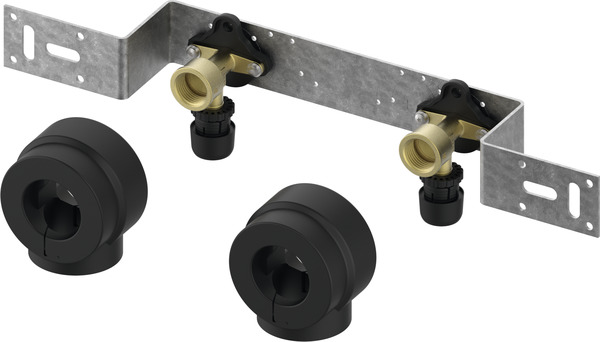 TECE Instalační jednotka TECElogo-Ax 150 mm s nástěnným kotoučem o rozměru 16 x Rp 1/2", Si-bronz #8804001