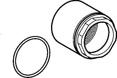 HANSA Oční šroub, M52x1, SW45 #59911513