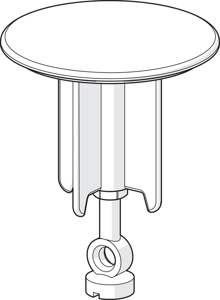 HANSA Zátka vypouštěcího ventilu, d 63 mm #59902021