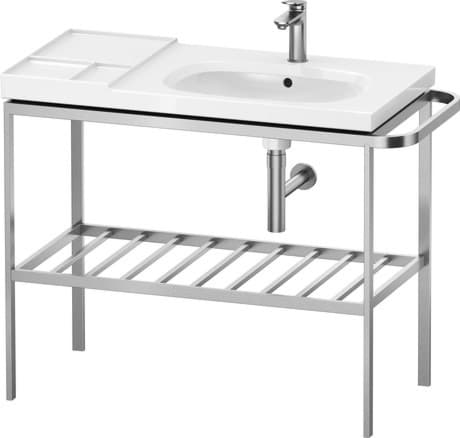 DURAVIT Aurena kovová konzole 984x492mm #AU4587 - bílá