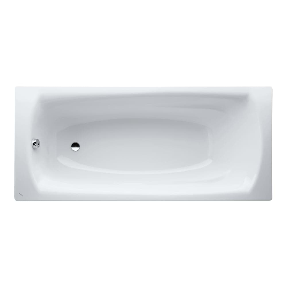 LAUFEN PALLADIUM Ocelová vana, tloušťka 3 mm, s protihlukovou izolací 1800 x 800 x 430 mm #H2251000000401 - 000 - Bílá