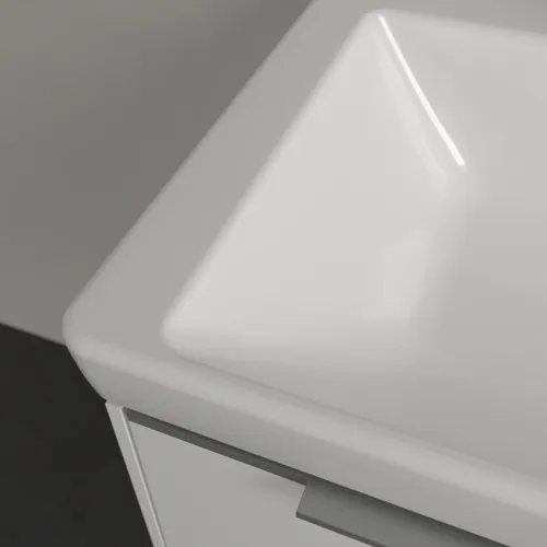 VILLEROY BOCH Umyvadlo Subway 3.0, 650 x 470 x 165 mm, bílé Alpine CeramicPlus, bez přepadu #4A7066R1, obrázek 5