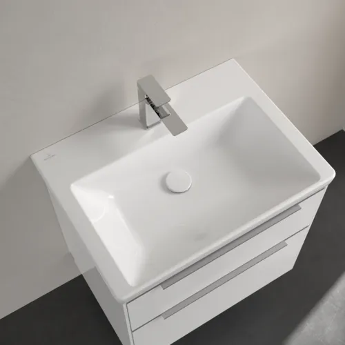 VILLEROY BOCH Umyvadlo Subway 3.0, 650 x 470 x 165 mm, bílé Alpine CeramicPlus, bez přepadu #4A7066R1, obrázek 4