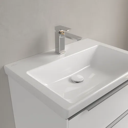 VILLEROY BOCH Umyvadlo Subway 3.0, 650 x 470 x 165 mm, bílé Alpine CeramicPlus, bez přepadu #4A7066R1, obrázek 7