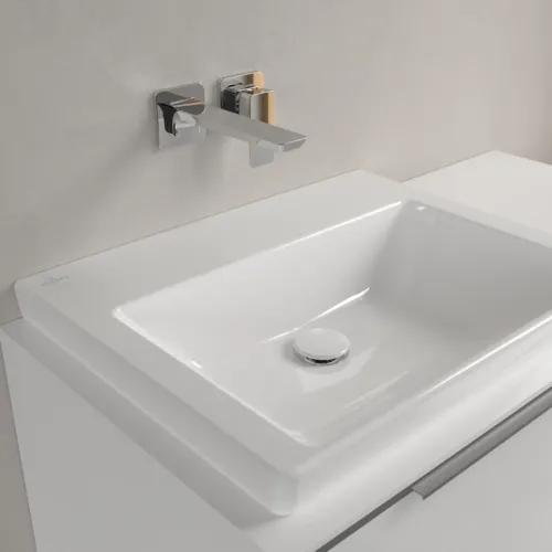 VILLEROY BOCH Umyvadlo Subway 3.0, 600 x 470 x 165 mm, bílá Alpine CeramicPlus, bez přepadu, leštěné #4A706FR1, obrázek 7