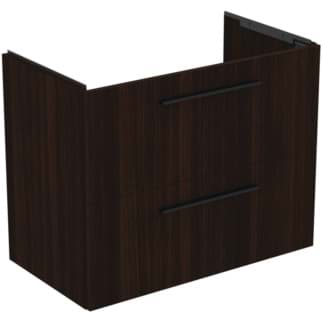 IDEAL STANDARD i.life A toaletní skříňka 800x440 mm, se 2 výsuvnými přihrádkami s měkkým zavíráním #T5256NW - Coffee Oak