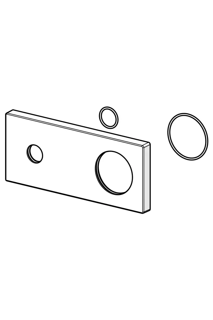 HANSA Oras Group Krycí díl, 175x75 mm #1008244V