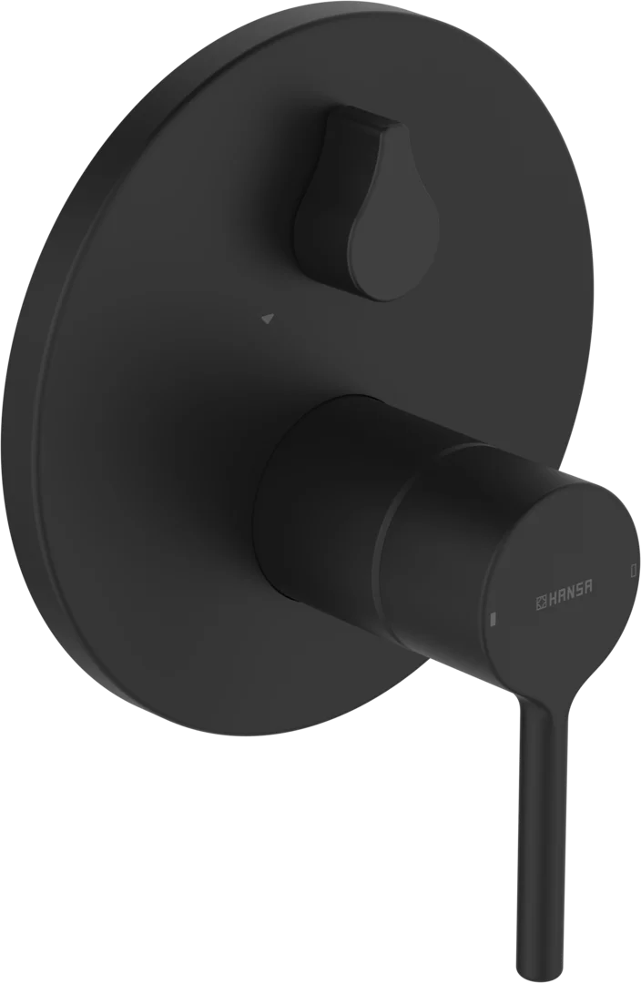 HANSA VANTIS vanová baterie pod omítku #8260906733 - černá mat