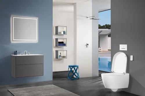 VILLEROY BOCH Umyvadlo na skříňku Finion, 800 x 500 x 160 mm, bílá Alpine CeramicPlus, bez přepadu, neleštěné #416481R1, obrázek 9