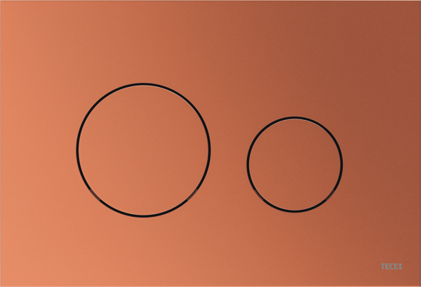 TECE Loop ovládací tlačítko #9240937 - červený bronz