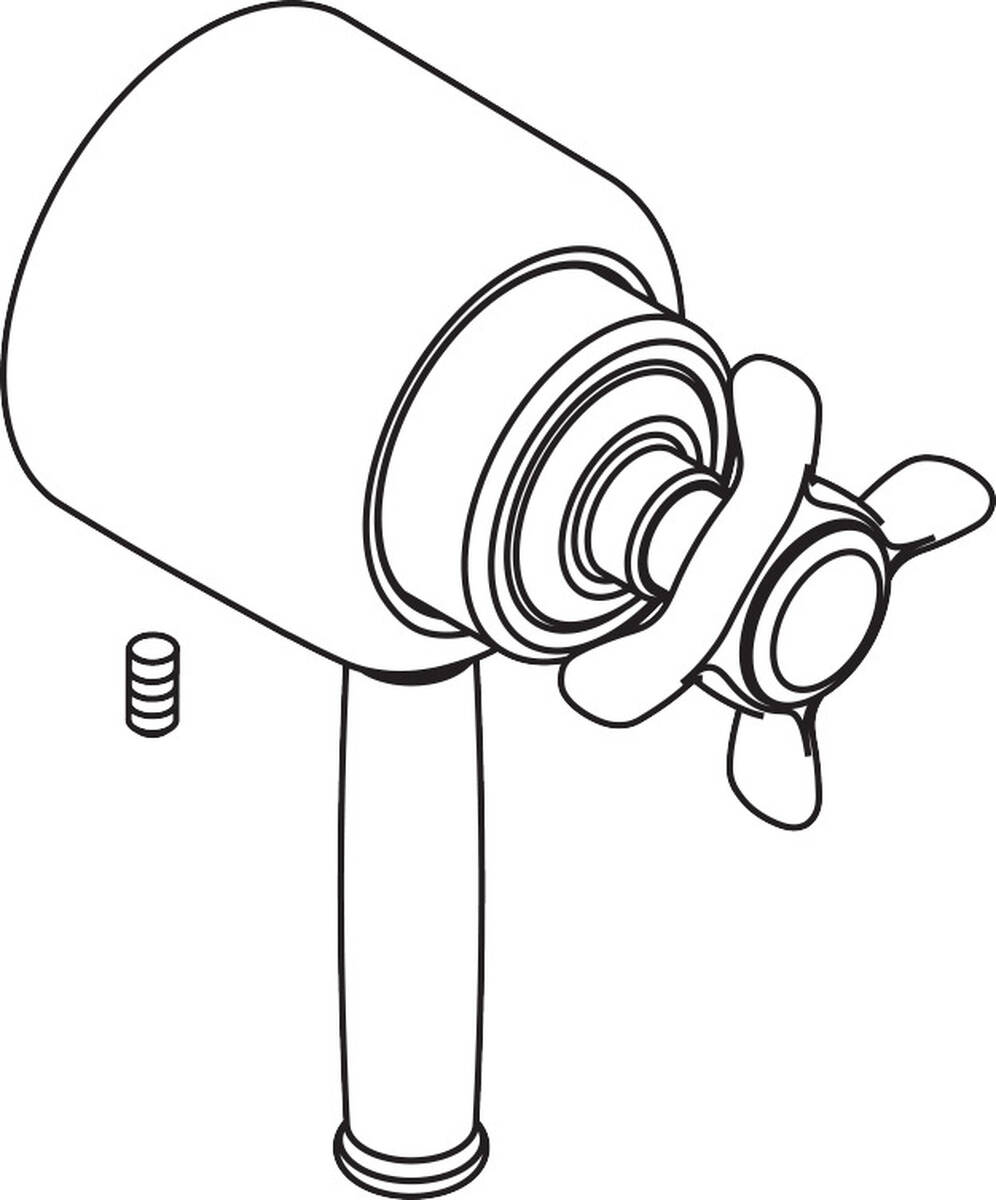 HANSGROHE Rukojeť termostatu #16595000 - chrom