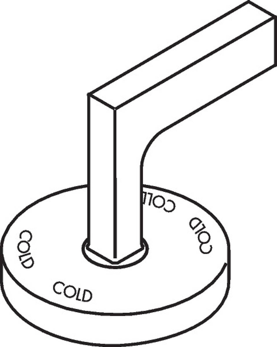 HANSGROHE rukojeť pro studenou vodu #39093000