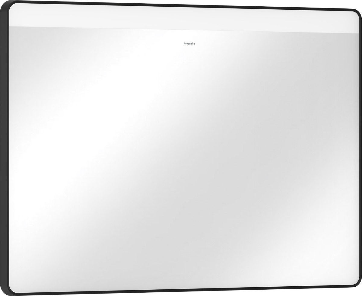 HANSGROHE Xarita Lite Q Zrcadlo s vodorovným LED osvětlením 1000/30 a nástěnným vypínačem #54959670 - matná černá