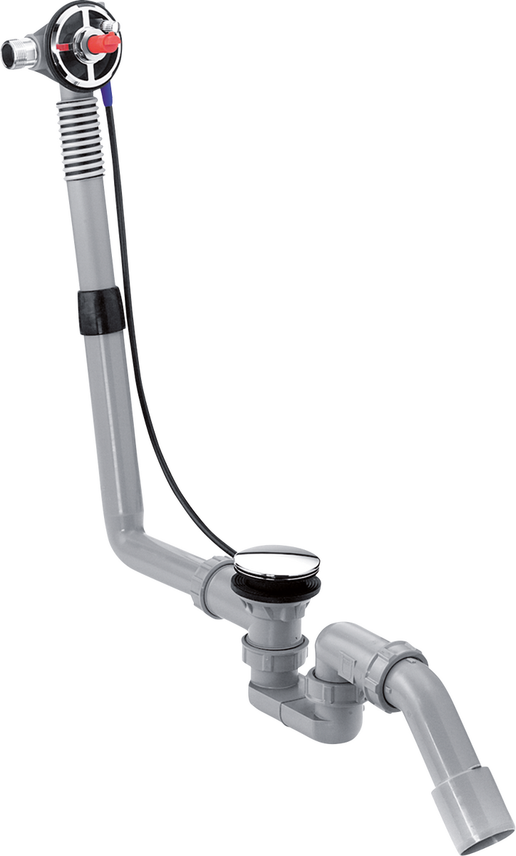 HANSGROHE Základní sada výpusti, odtoku a přepadu pro standardní vany #58305180
