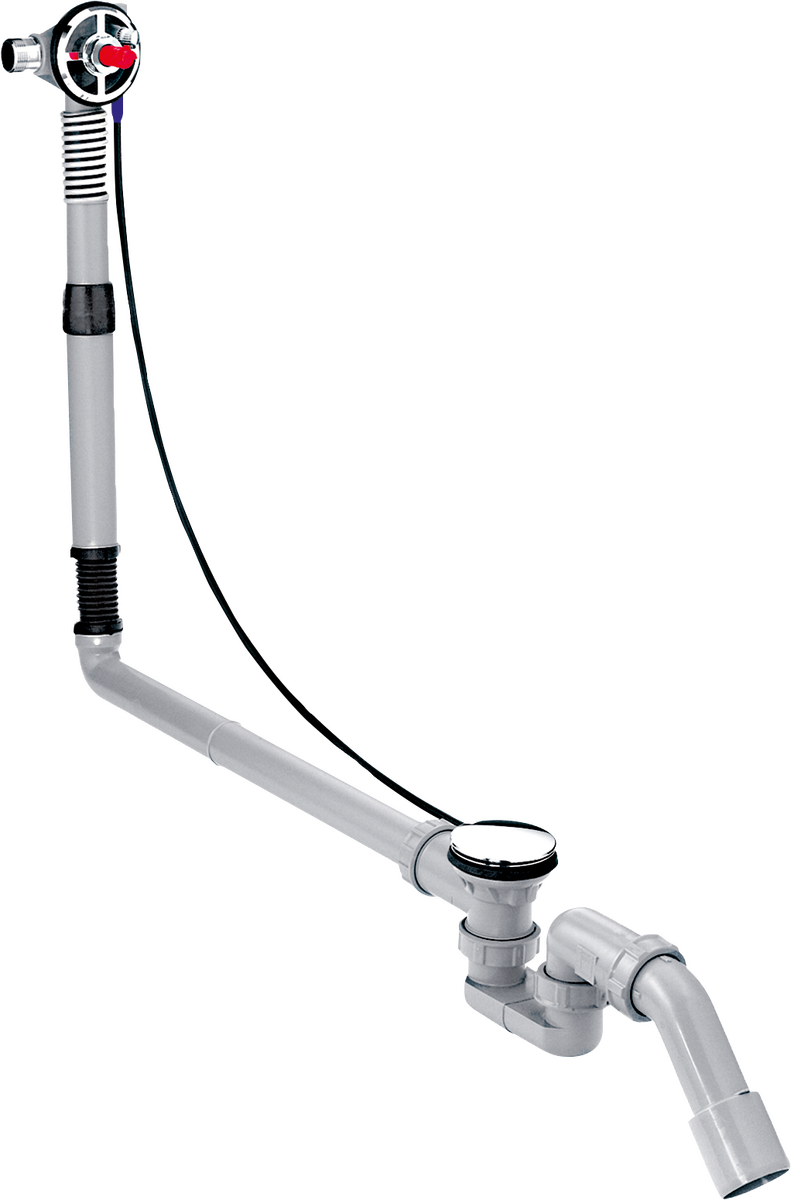 HANSGROHE Exafill S Základní těleso vanového výtoku, odtokové a přepadové soupravy pro speciální vany #58116180