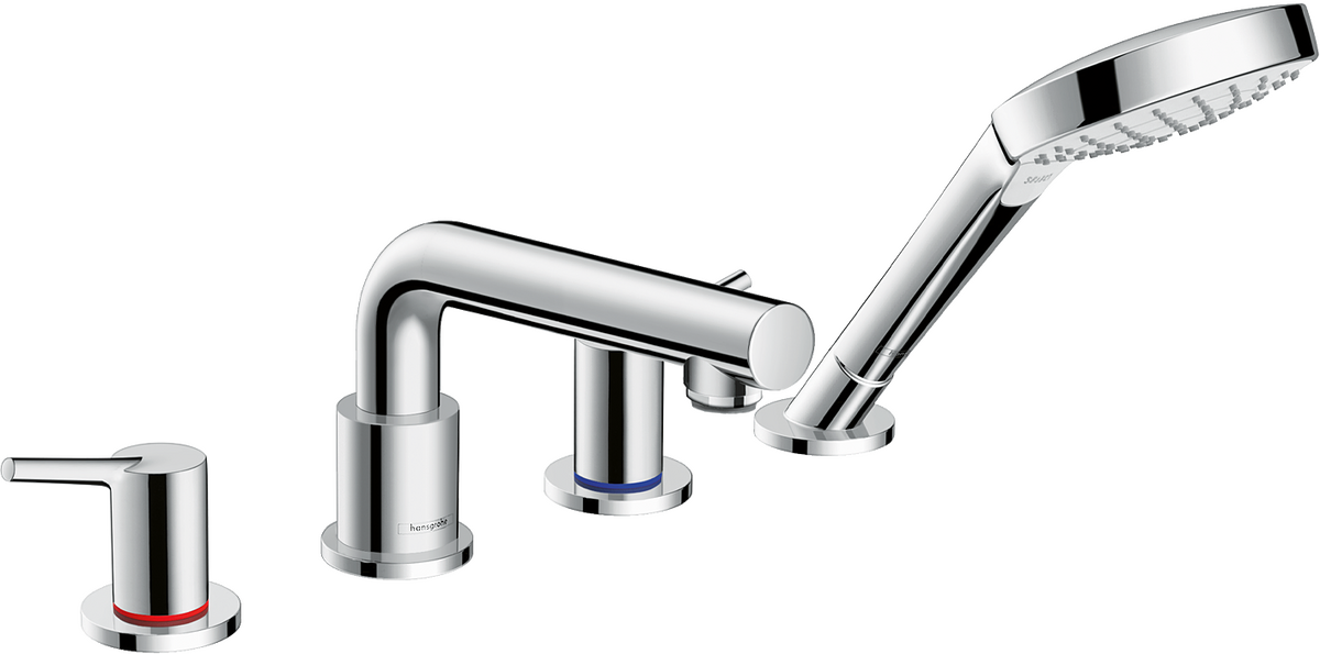 HANSGROHE Talis S 4-otvorová vanová okrajová baterie pro Secuflex #72418000