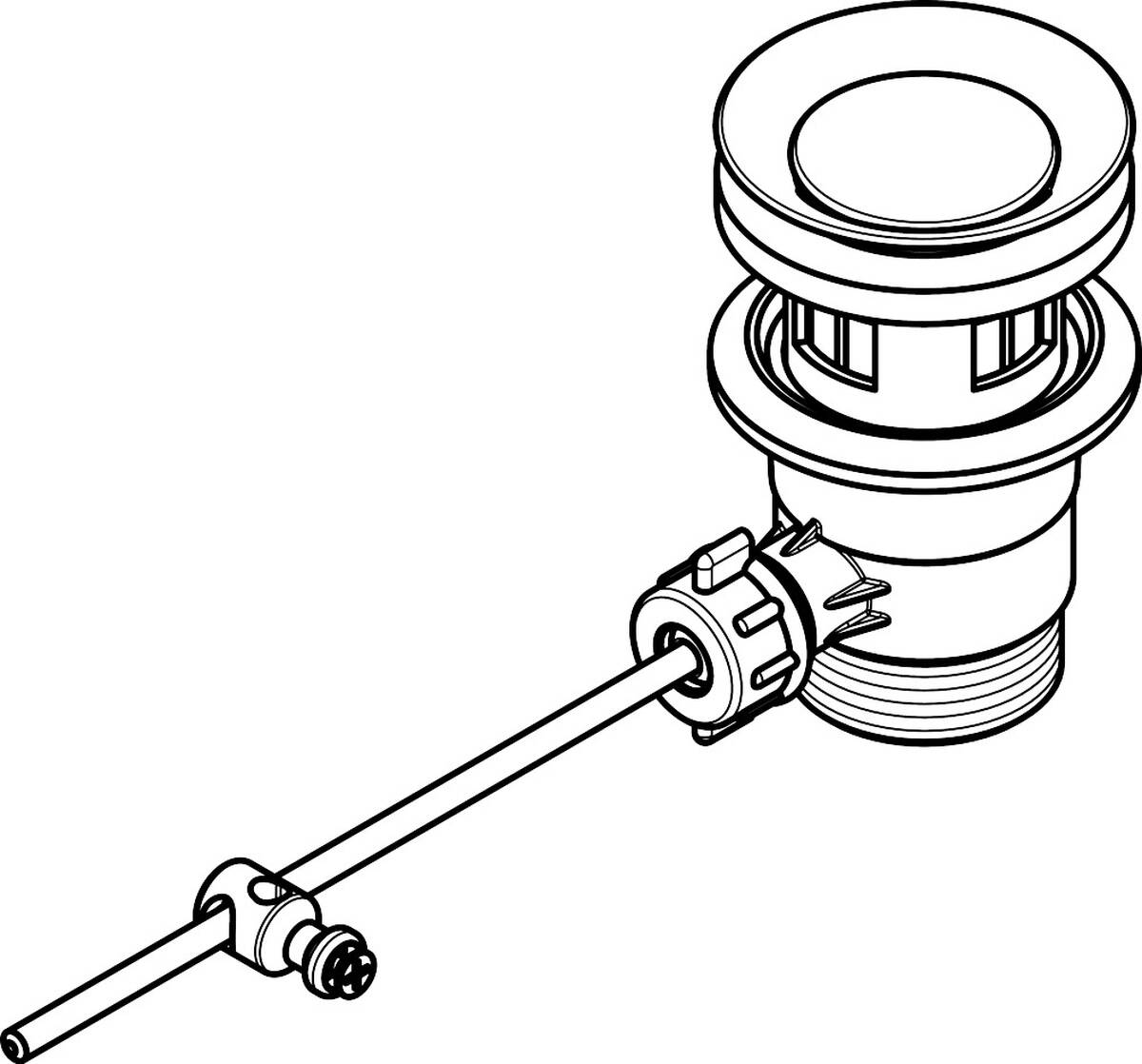 HANSGROHE odtokový ventil #92168670