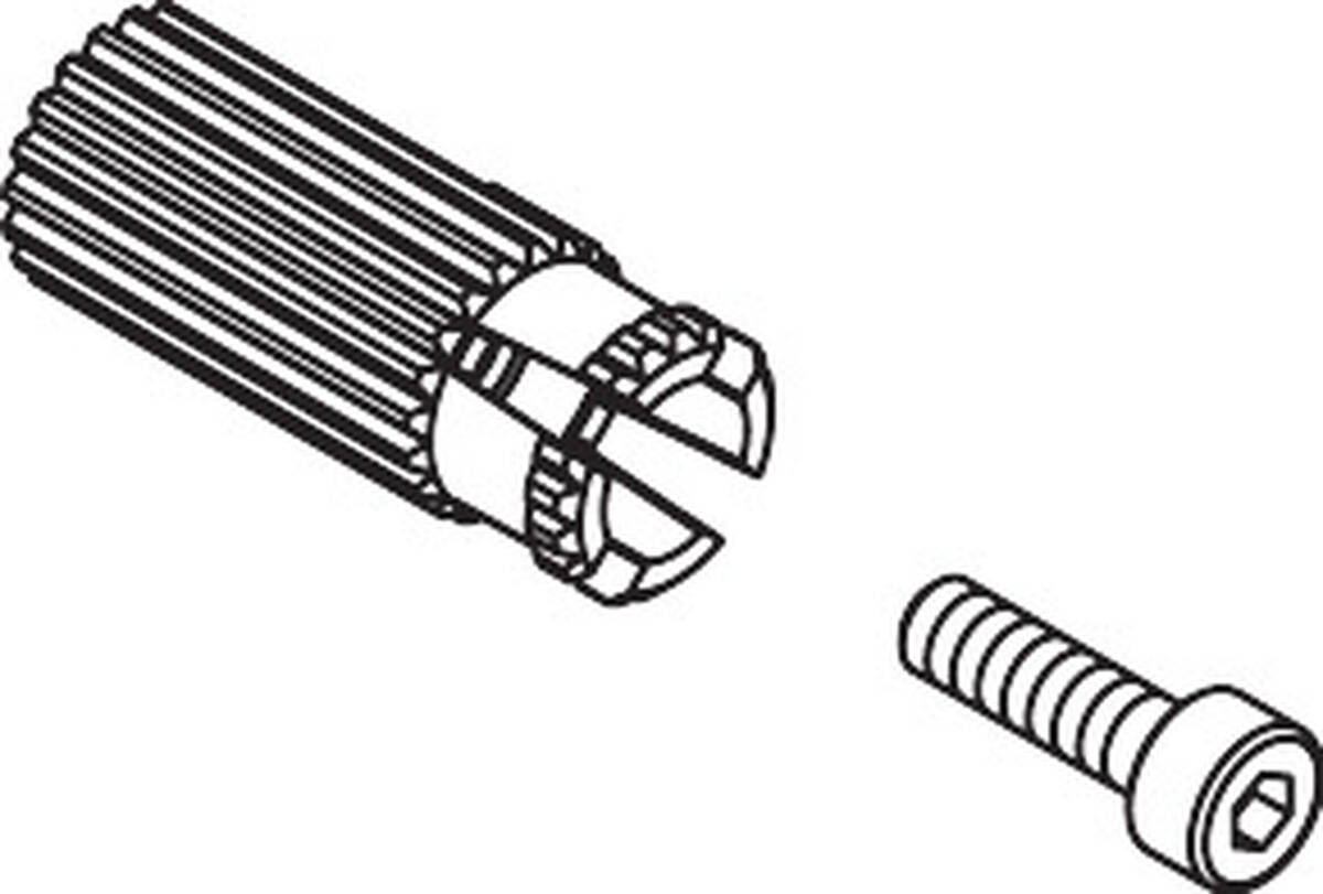 HANSGROHE zacvakávací vložka se šroubem #92130000