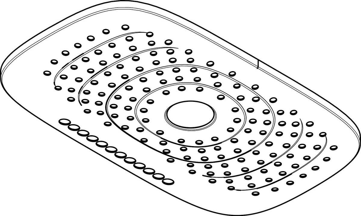 HANSGROHE disk vodních paprsků úplný #92148400
