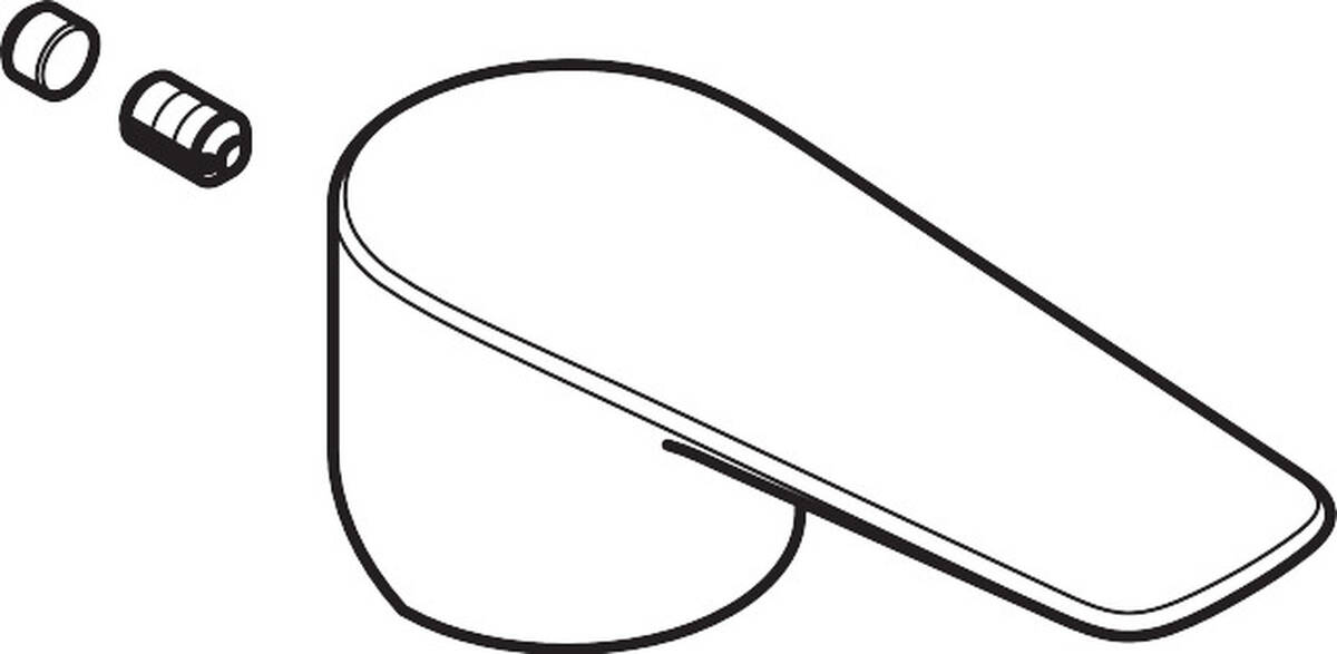 HANSGROHE ND rukojeť Talis #92687670 - černá mat