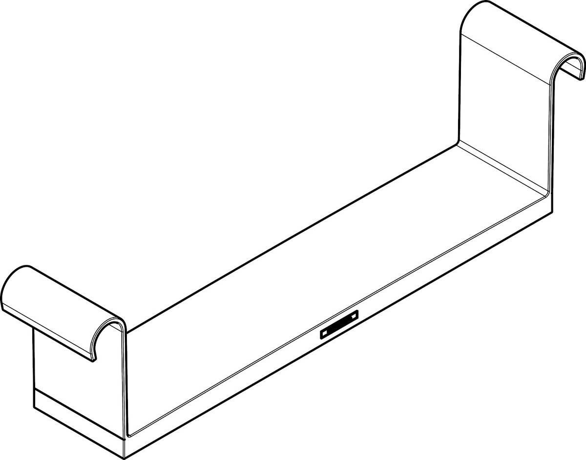 HANSGROHE polička #92806000