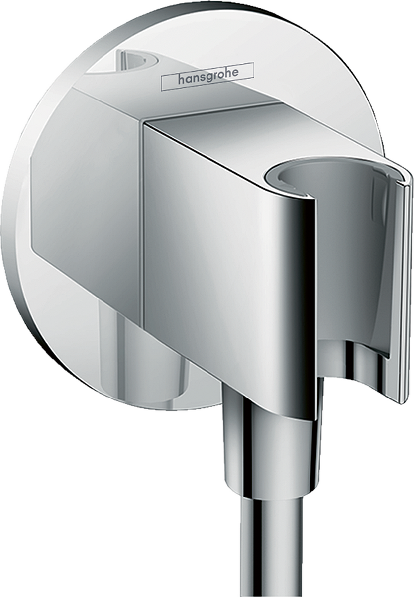 HANSGROHE Připojení na stěnu FixFit S s držákem sprchy #26487000