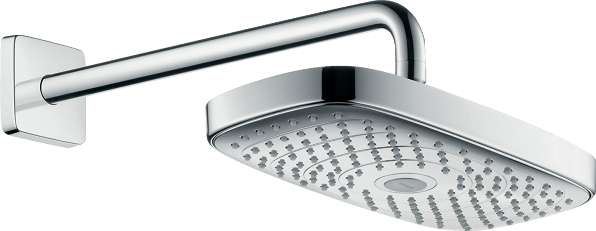 HANSGROHE Sprchová hlavice Raindance Select E 300 2jet se sprchovým ramenem #27385000