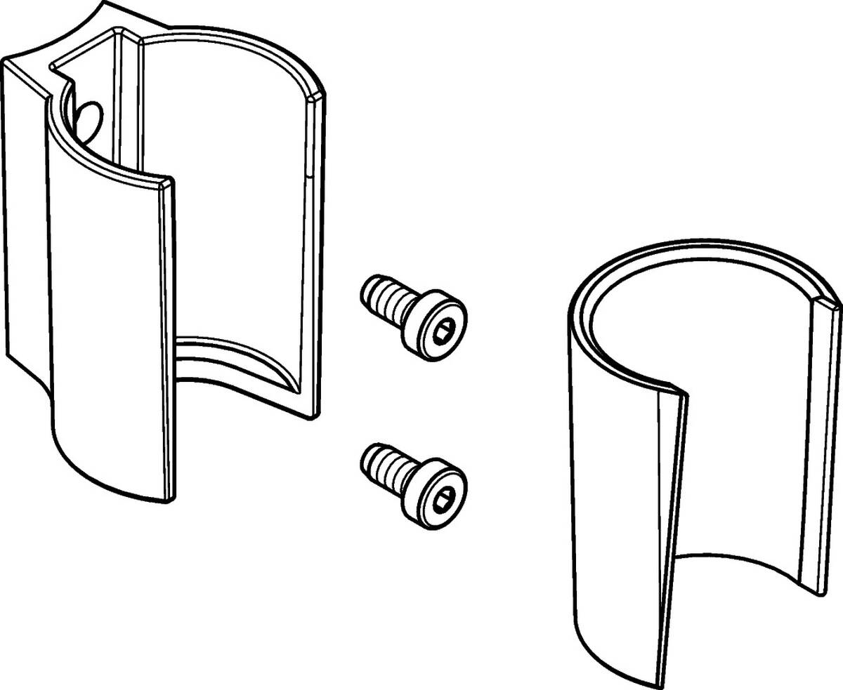 HANSGROHE Držák sprchy cpl. #96295450 - Bílá